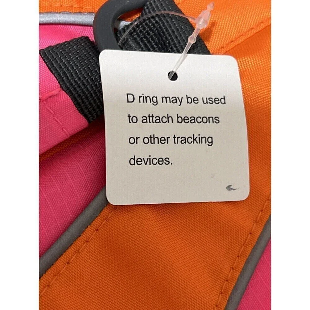 NEW Good 2 Go dog life vest flotation reflective adjustable 16-30 Lbs Sz Small
